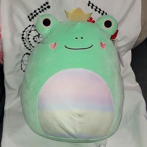 NEW Squishmallow Fenra Frog prince